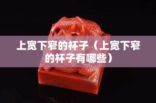 上寬下窄的杯子（上寬下窄的杯子有哪些）
