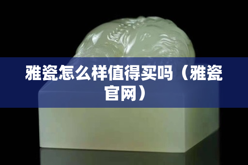 雅瓷怎么樣值得買嗎（雅瓷官網）