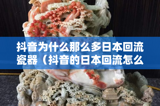 抖音為什么那么多日本回流瓷器（抖音的日本回流怎么回事）