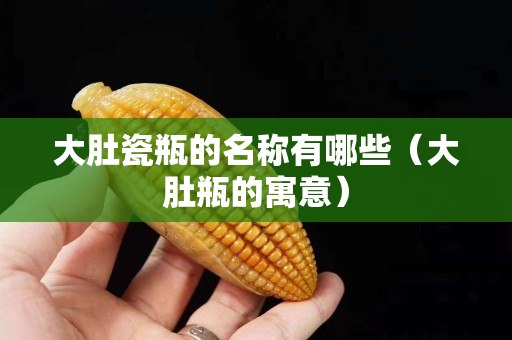 大肚瓷瓶的名稱有哪些（大肚瓶的寓意）