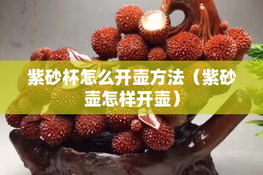 紫砂杯怎么開壺方法（紫砂壺怎樣開壺）