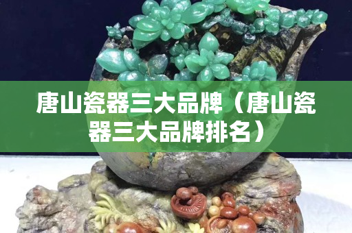 唐山瓷器三大品牌（唐山瓷器三大品牌排名）