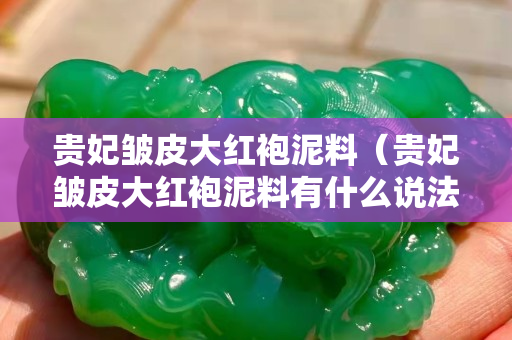 貴妃皺皮大紅袍泥料（貴妃皺皮大紅袍泥料有什么說法）
