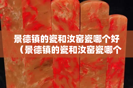 景德鎮的瓷和汝窯瓷哪個好（景德鎮的瓷和汝窯瓷哪個好一點）
