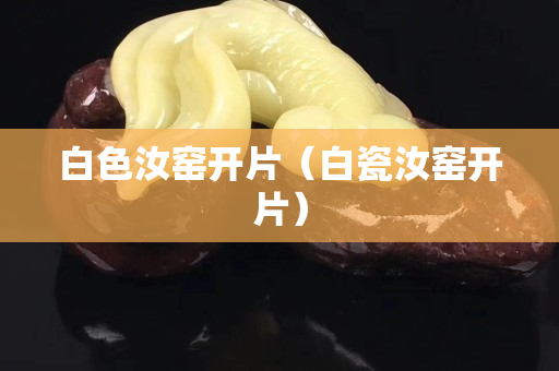白色汝窯開片（白瓷汝窯開片）
