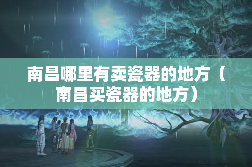 南昌哪里有賣瓷器的地方（南昌買瓷器的地方）