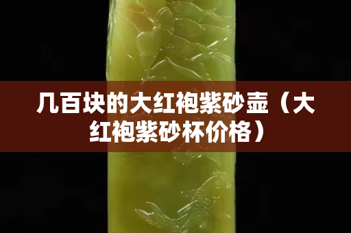 幾百塊的大紅袍紫砂壺（大紅袍紫砂杯價(jià)格）