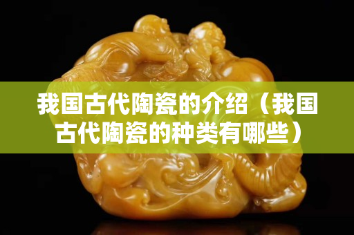 我國古代陶瓷的介紹（我國古代陶瓷的種類有哪些）