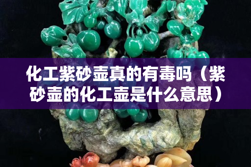 化工紫砂壺真的有毒嗎（紫砂壺的化工壺是什么意思）