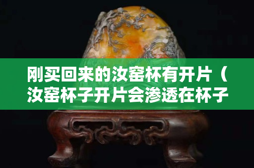剛買回來的汝窯杯有開片（汝窯杯子開片會滲透在杯子外面嗎）