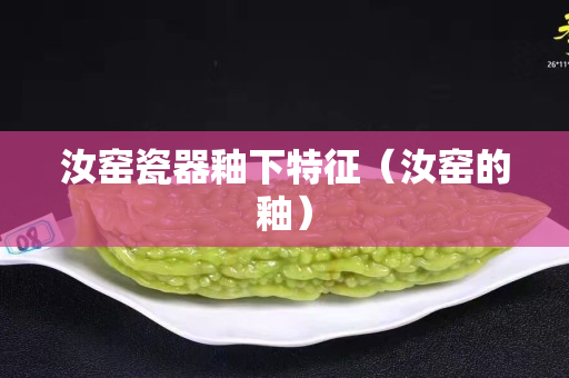 汝窯瓷器釉下特征（汝窯的釉）