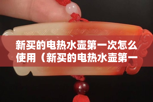 新買的電熱水壺第一次怎么使用（新買的電熱水壺第一次如何清洗消毒）