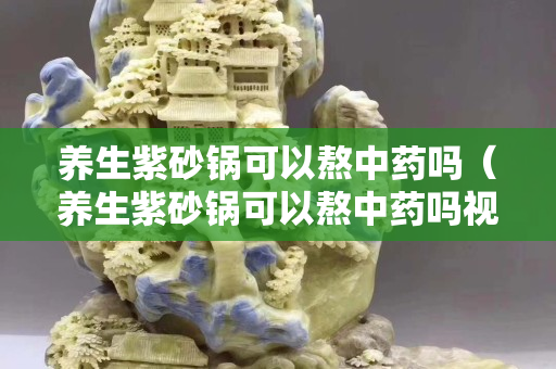養(yǎng)生紫砂鍋可以熬中藥嗎（養(yǎng)生紫砂鍋可以熬中藥嗎視頻）