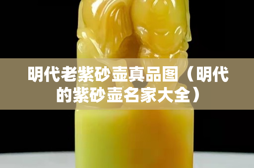 明代老紫砂壺真品圖（明代的紫砂壺名家大全）