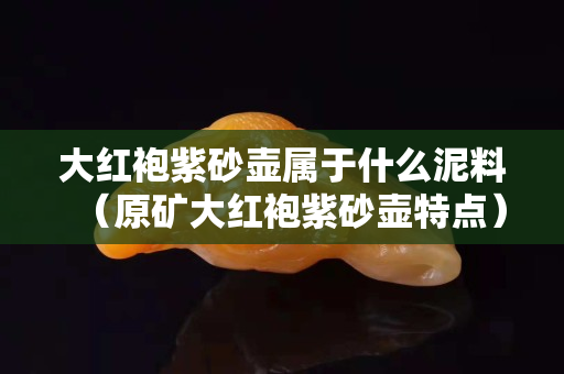大紅袍紫砂壺屬于什么泥料（原礦大紅袍紫砂壺特點）