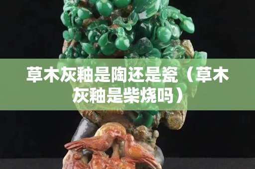 草木灰釉是陶還是瓷（草木灰釉是柴燒嗎）