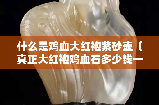 什么是雞血大紅袍紫砂壺（真正大紅袍雞血石多少錢一克）