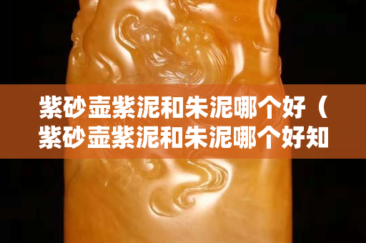 紫砂壺紫泥和朱泥哪個好（紫砂壺紫泥和朱泥哪個好知乎）