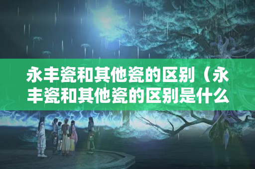 永豐瓷和其他瓷的區(qū)別（永豐瓷和其他瓷的區(qū)別是什么）