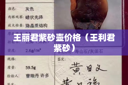 王麗君紫砂壺價(jià)格（王利君紫砂）