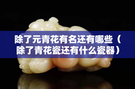 除了元青花有名還有哪些（除了青花瓷還有什么瓷器）