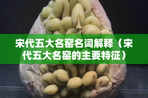 宋代五大名窯名詞解釋（宋代五大名窯的主要特征）