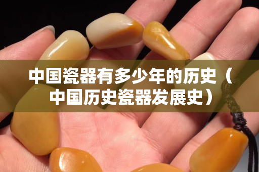 中國瓷器有多少年的歷史（中國歷史瓷器發展史）