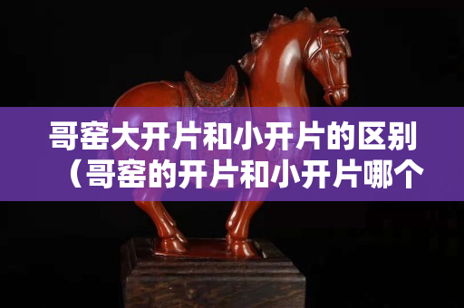 哥窯大開片和小開片的區別（哥窯的開片和小開片哪個好）