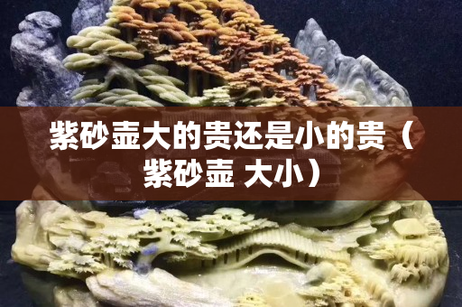 紫砂壺大的貴還是小的貴（紫砂壺 大小）