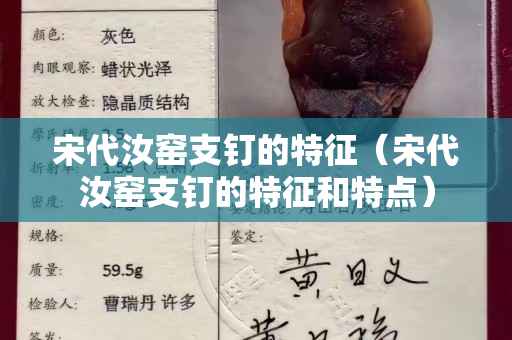 宋代汝窯支釘的特征（宋代汝窯支釘的特征和特點）