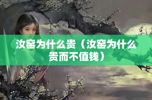 汝窯為什么貴（汝窯為什么貴而不值錢）