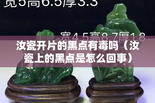 汝瓷開片的黑點(diǎn)有毒嗎（汝瓷上的黑點(diǎn)是怎么回事）
