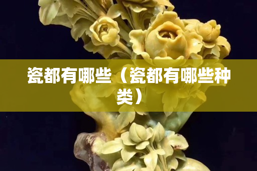 瓷都有哪些（瓷都有哪些種類）
