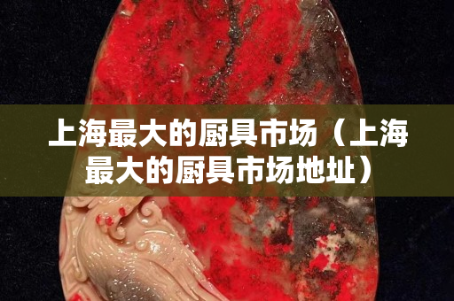 上海最大的廚具市場（上海最大的廚具市場地址）