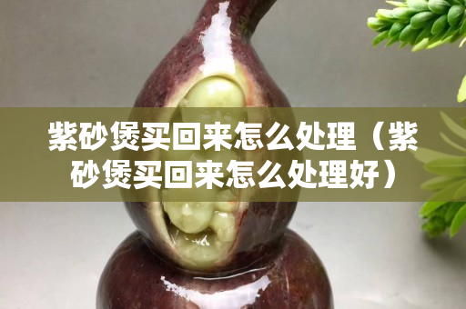 紫砂煲買(mǎi)回來(lái)怎么處理（紫砂煲買(mǎi)回來(lái)怎么處理好）