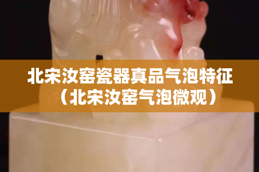 北宋汝窯瓷器真品氣泡特征（北宋汝窯氣泡微觀）