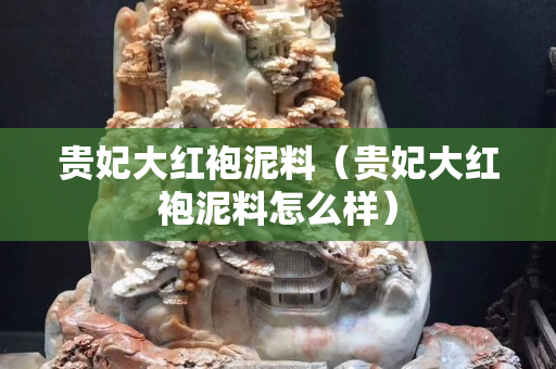 貴妃大紅袍泥料（貴妃大紅袍泥料怎么樣）