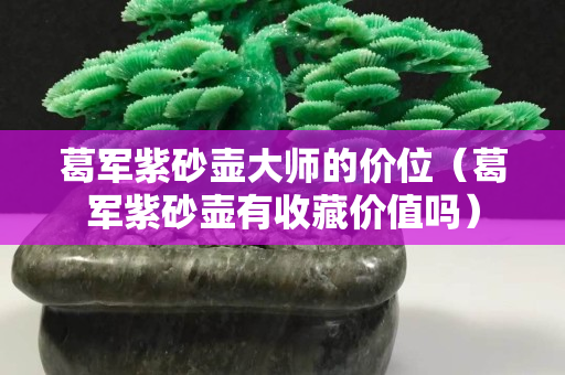 葛軍紫砂壺大師的價位（葛軍紫砂壺有收藏價值嗎）