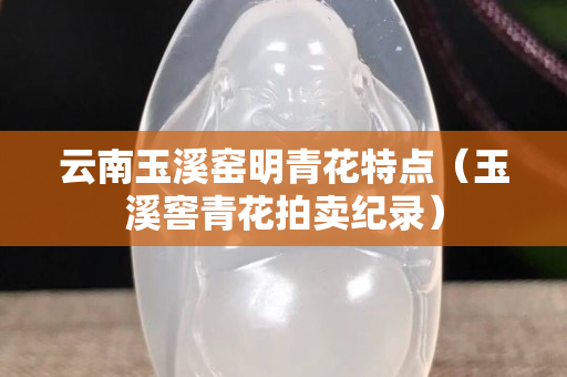 云南玉溪窯明青花特點（玉溪窖青花拍賣紀錄）