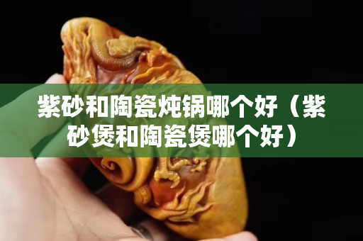 紫砂和陶瓷燉鍋哪個好（紫砂煲和陶瓷煲哪個好）