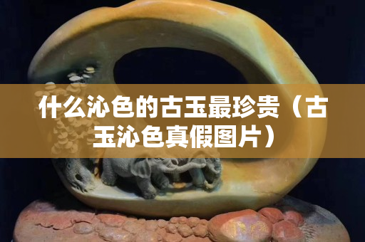 什么沁色的古玉最珍貴（古玉沁色真假圖片）