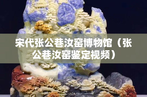 宋代張公巷汝窯博物館（張公巷汝窯鑒定視頻）