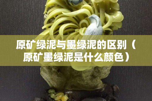 原礦綠泥與墨綠泥的區別（原礦墨綠泥是什么顏色）