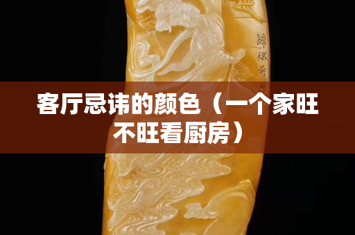 客廳忌諱的顏色（一個家旺不旺看廚房）