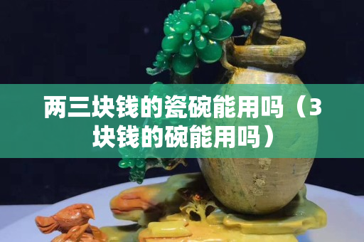 兩三塊錢的瓷碗能用嗎（3塊錢的碗能用嗎）