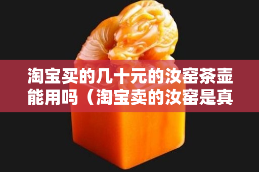 淘寶買的幾十元的汝窯茶壺能用嗎（淘寶賣的汝窯是真的嗎）