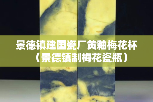 景德鎮(zhèn)建國(guó)瓷廠黃釉梅花杯（景德鎮(zhèn)制梅花瓷瓶）