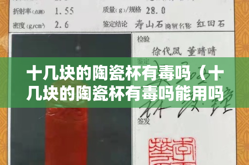 十幾塊的陶瓷杯有毒嗎（十幾塊的陶瓷杯有毒嗎能用嗎）