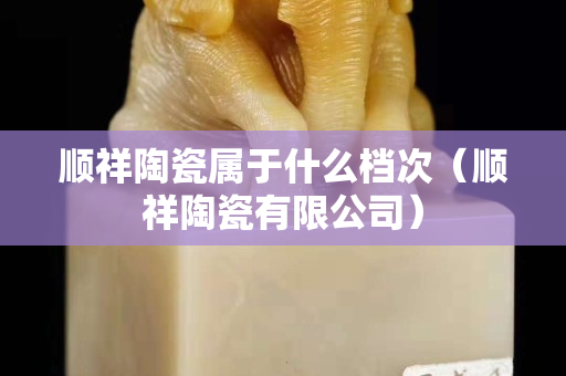 順祥陶瓷屬于什么檔次（順祥陶瓷有限公司）
