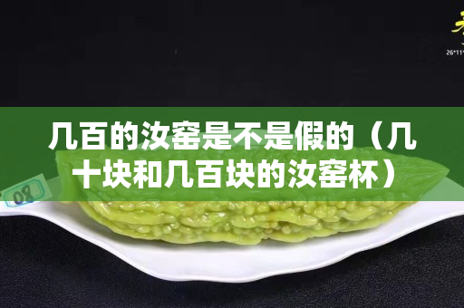 幾百的汝窯是不是假的（幾十塊和幾百塊的汝窯杯）